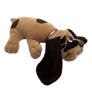 Tonka Vintage Pound Puppies Plush Dog Tan Brown Spots Heart Logo 17 1985